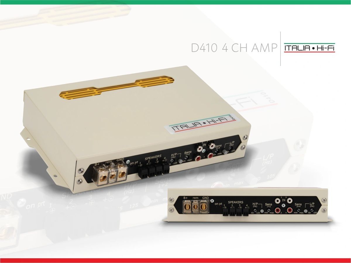 Italia HiFi D410 amp