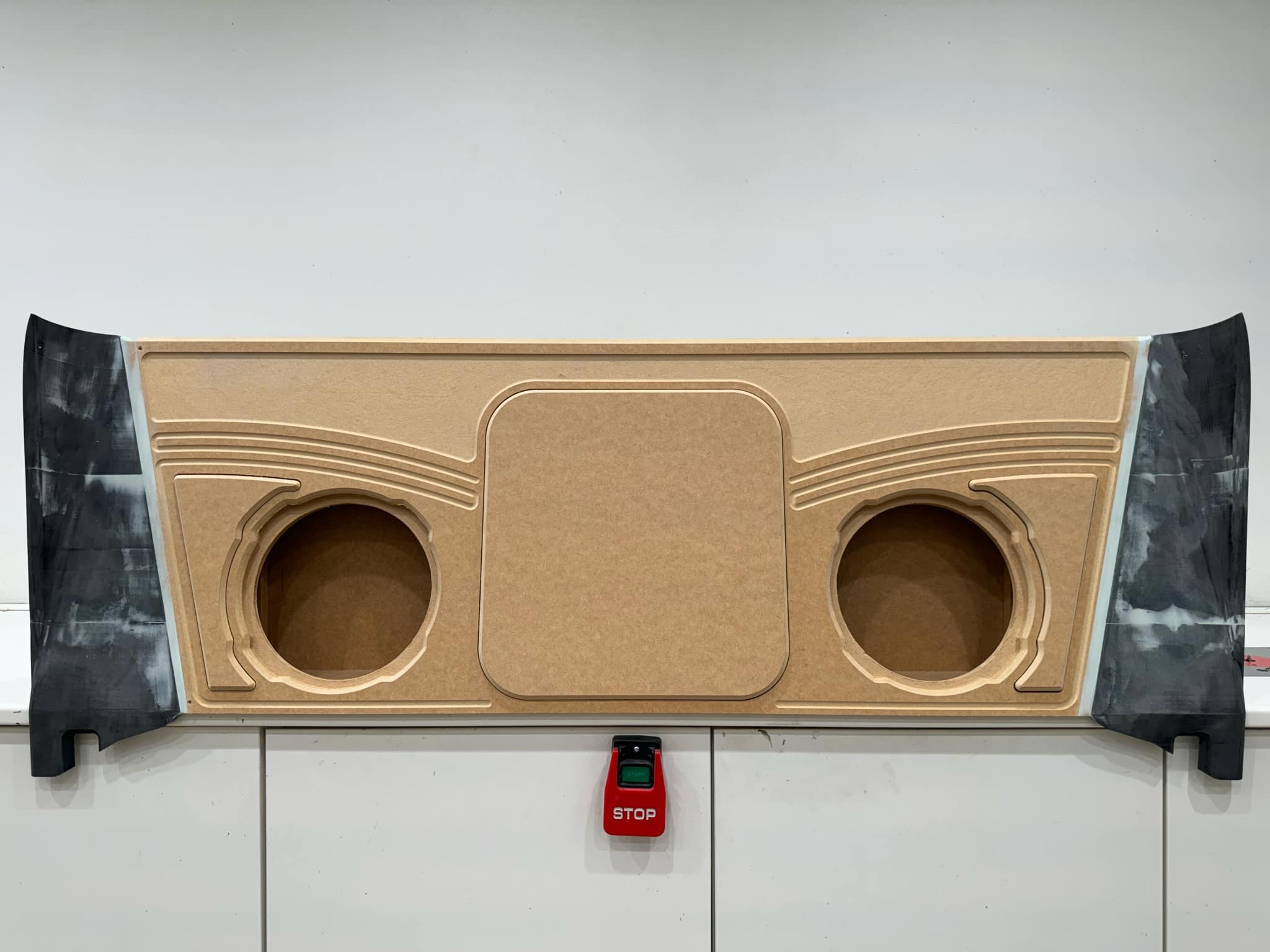 MTI Automotive 1967-1972 C10 Rear Subwoofer Enclosure