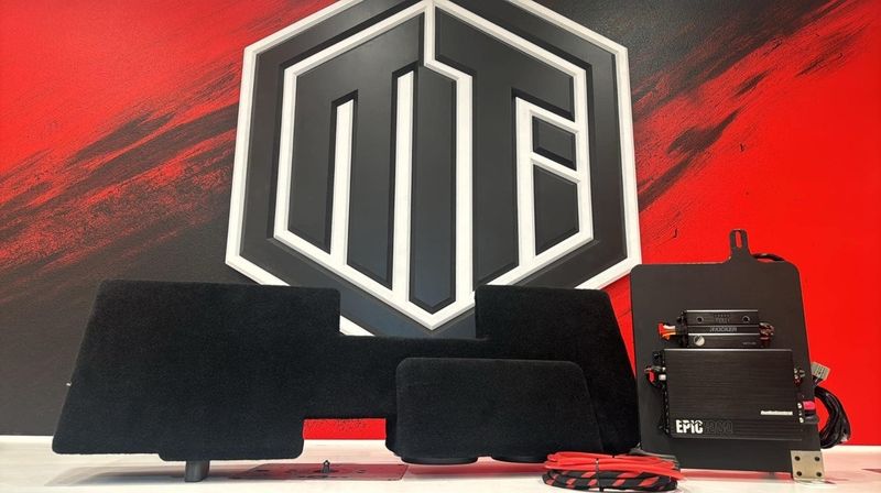 MTI Acoustics dual 6.5" ported behind seat bundle.