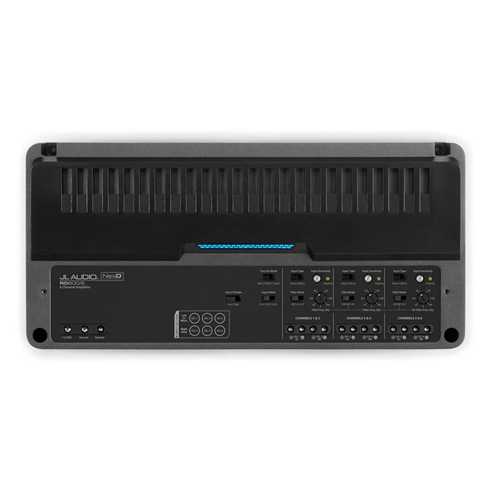 JL Audio RD800/6 6-Channel Full-Range 800W Amplifier