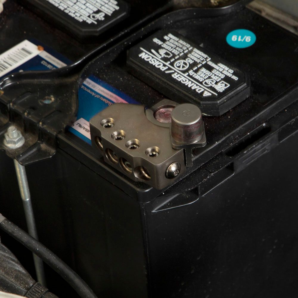 VBTPN Battery Terminal - 1/0-10 AWG 8-Position