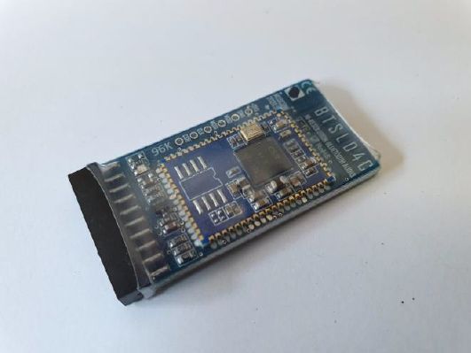 Mosconi BTS-LD4C Bluetooth Receiver, top-angle