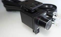 Mosconi-Gladen RTC-2 Rotary Knob Volume Control, knob unit with mounting plate, close-up