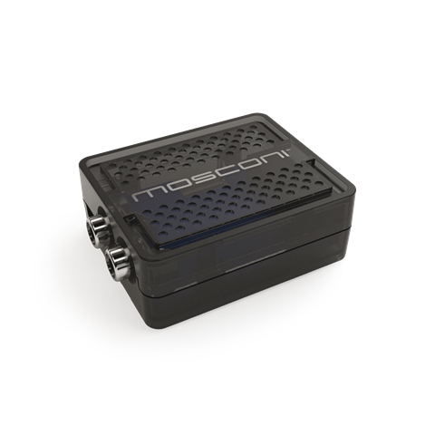 Mosconi AMAS-LD4C Universal Bluetooth Module, top-side angle