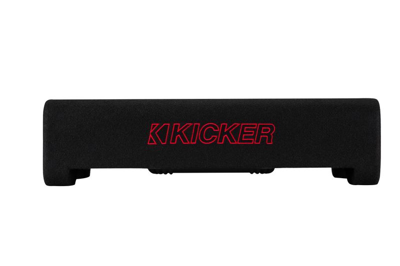 Kicker L7TDF10  Powered Down-Firing Subwoofer Enclosure, front side