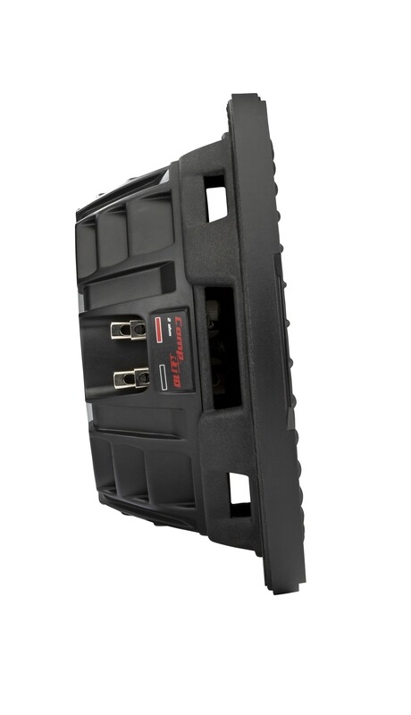 Kicker CWRT10 10-Inch DVC Subwoofer (2-Ohm model shown), left side