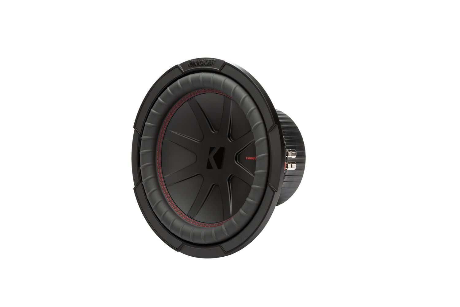 Kicker CWR102 10-Inch Subwoofer, 2 Ohm, front-side