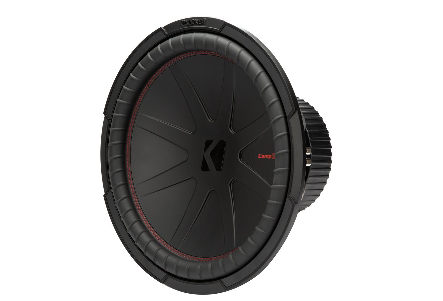 Kicker CWR152 15-Inch Subwoofer, 2 Ohm, front-side
