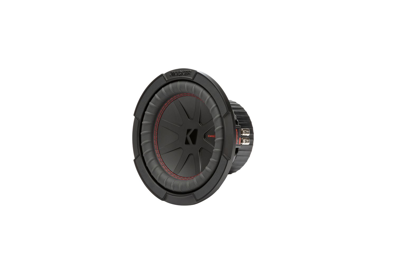 Kicker CWR82 8-Inch Subwoofer, 2 Ohm, front-side