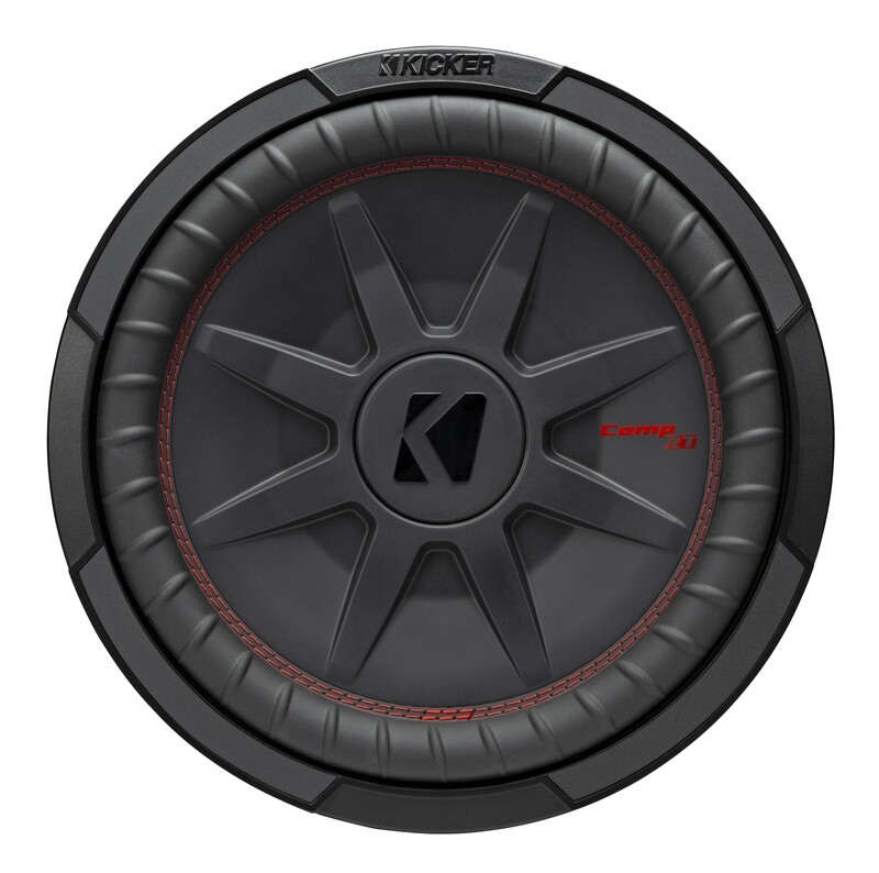 Kicker CWRT124 12-Inch, 2-Ohm DVC Subwoofer,  front 