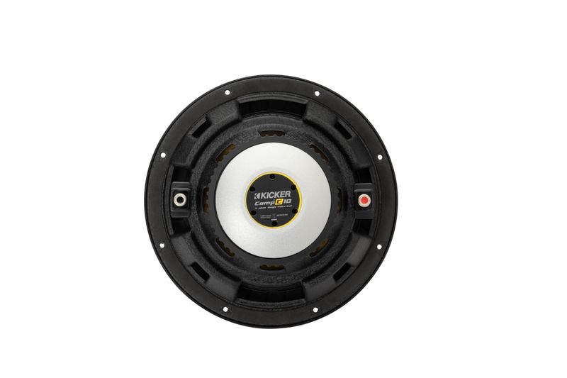 Kicker CWCS104 CompC 10-Inch 4-Ohm SVC Subwoofer, rear