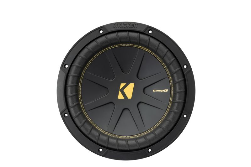 Kicker CWCD104 CompC 10-Inch 4-Ohm DVC Subwoofer, front