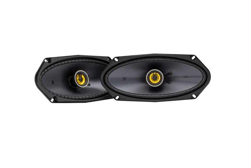 Kicker CSC4104 4x10-inch coaxial speakers, pair, front, no grilles