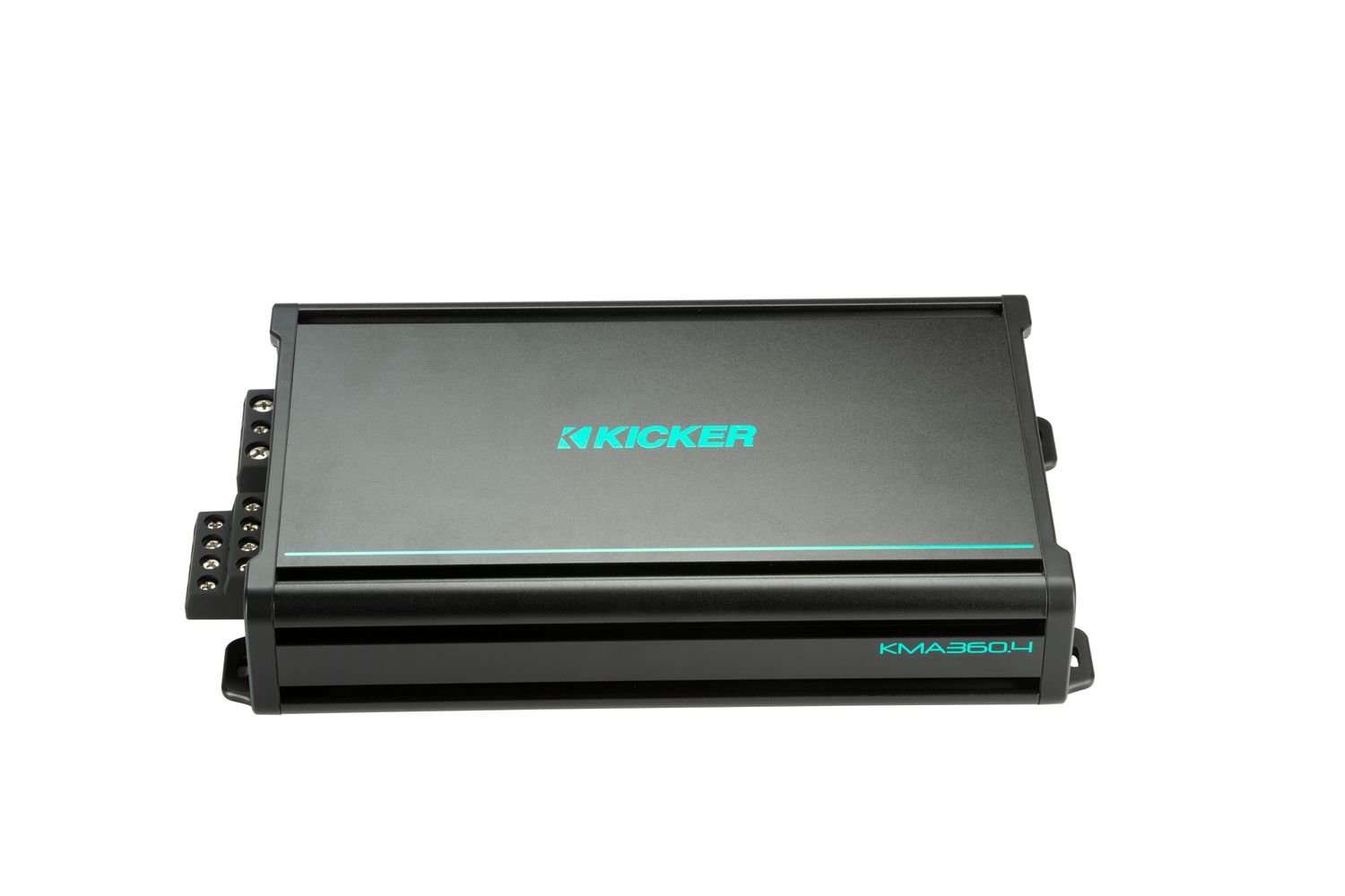 Kicker KMA3604 Amplifier, top-front