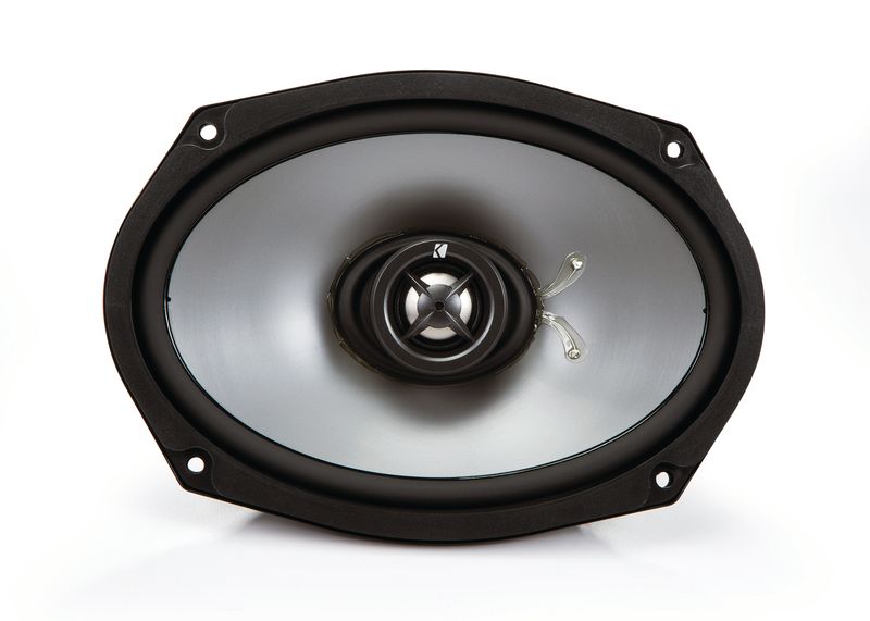 Kicker PSC692 6x9-Inch Powersport Coaxial Speaker, front, no grille
