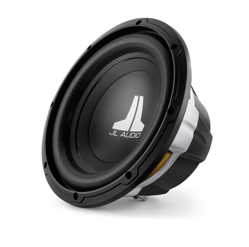 10W0v3-4 10-Inch, 4-Ohm SVC Subwoofer, front-right side