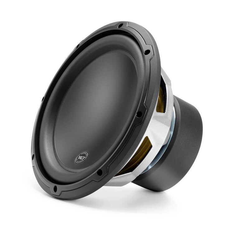 JL Audio 10W3v3-4 10-Inch 4-Ohm SVC Subwoofer, front-right side