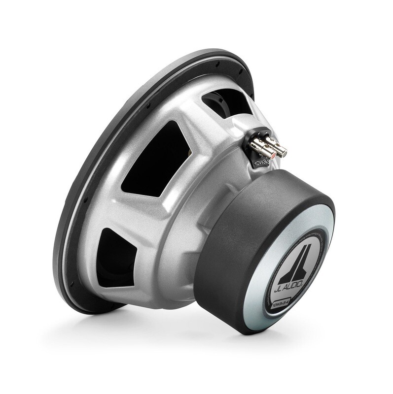 JL Audio 10W3v3-4 10-Inch 4-Ohm SVC Subwoofer, rear-right side