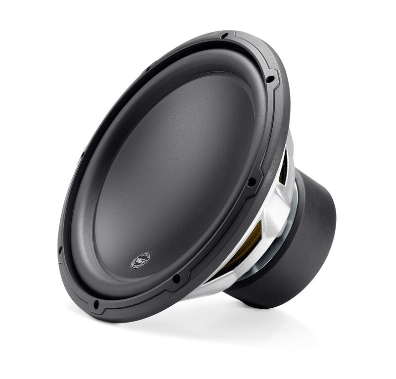 JL Audio 12W3v3-4 12-Inch 4-Ohm SVC Subwoofer, front-right side