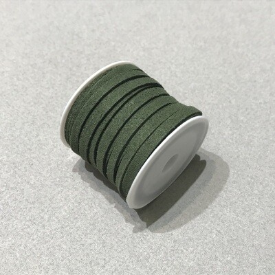 Gamuza Color Verde Musgo