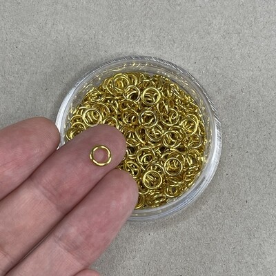 Argolla de Metal Dorado
