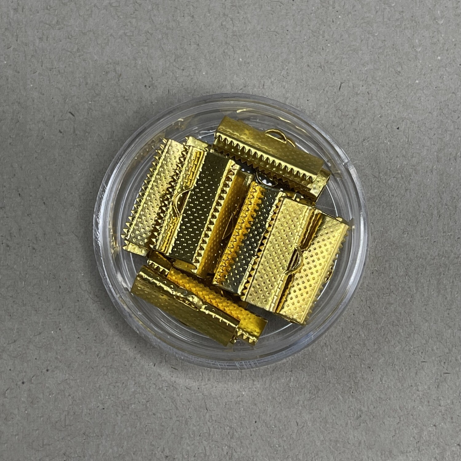 Cocodrilo de Metal Dorado 20 mm