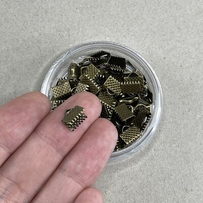 Cocodrilo de Metal Bronce 8 mm