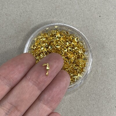 Tapanudo de Metal Dorado
