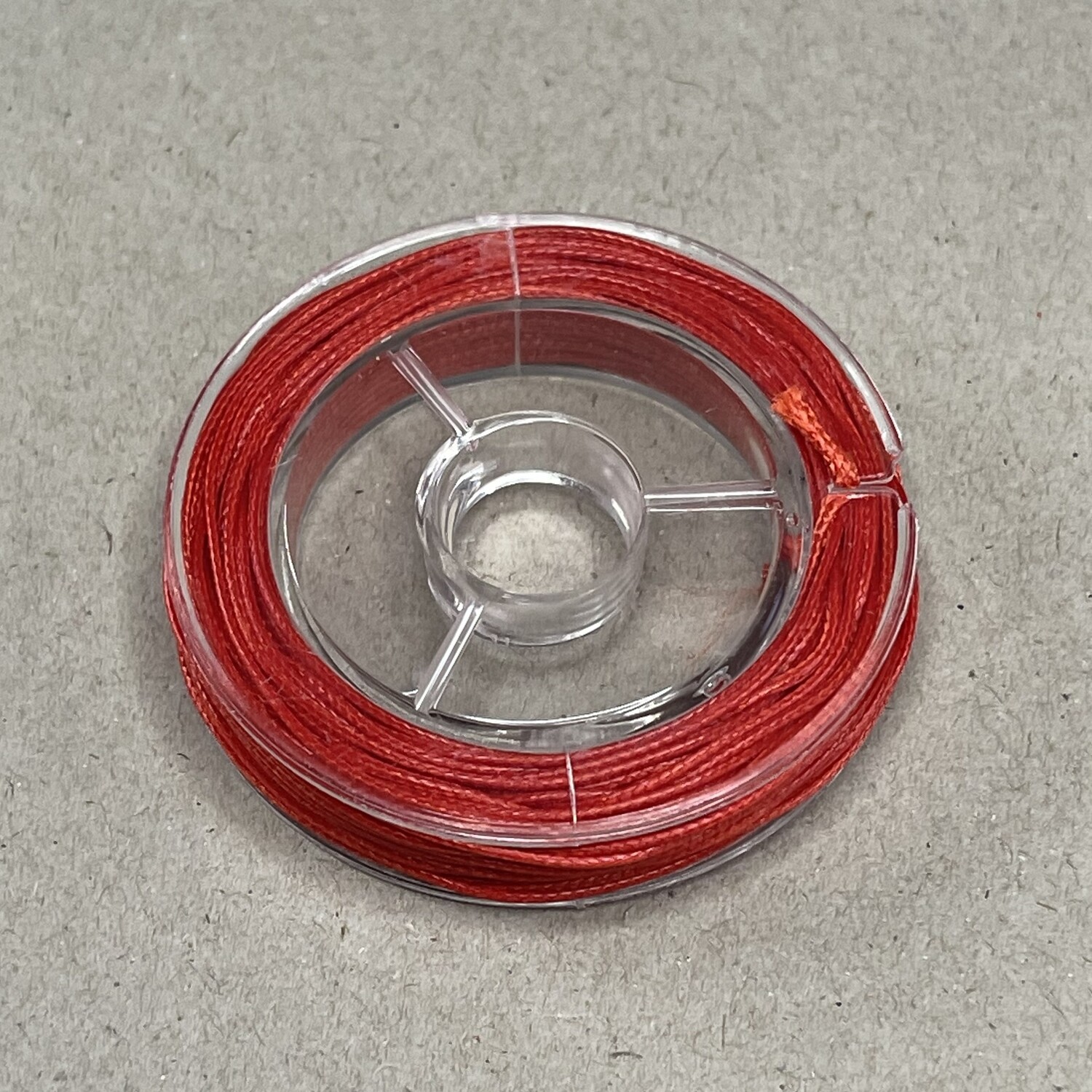 Cordón Satinado Rojo 0.5 mm