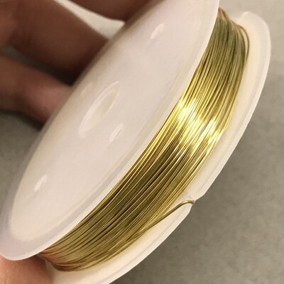 Alambre Dorado 0.5 mm