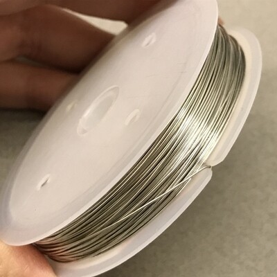 Alambre Plateado 0.5 mm