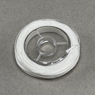 Cordón Satinado Blanco 0.5 mm