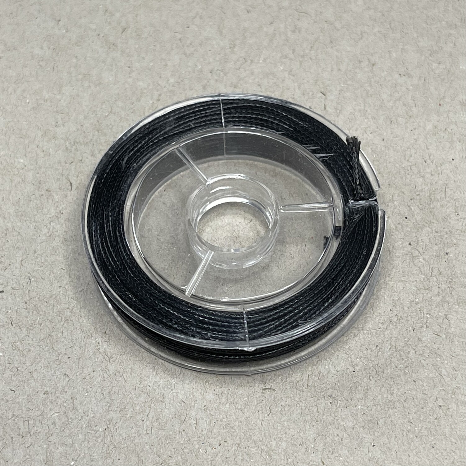 Cordón Satinado Negro 0.5 mm