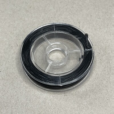 Cordón Satinado Negro 0.5 mm