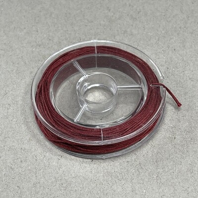 Cordón de Nylon (Chino) Rojo Vino 0.5 mm