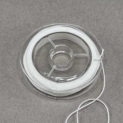 Cordón de Nylon (Chino) Blanco 0.5 mm