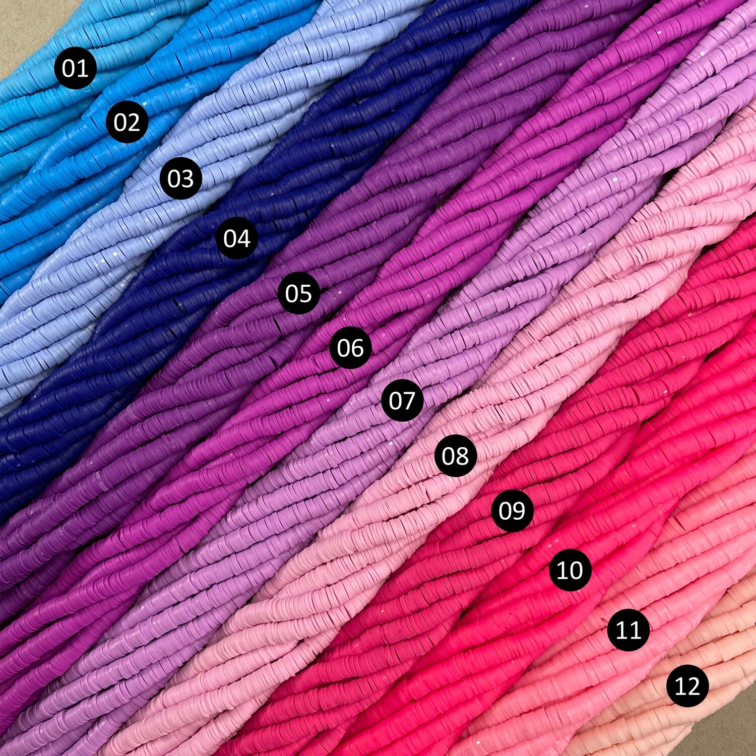 Fimo Discos 6 x 6 x 1 mm