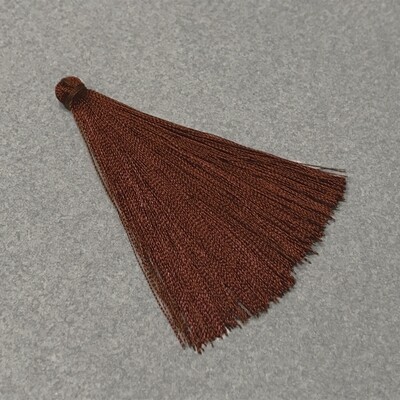 Borla de Nylon Marrón 70 x 10 mm