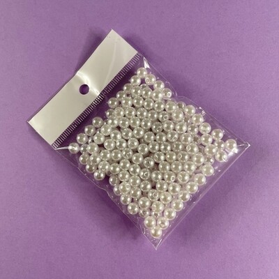 Acrílico Perla 4 y 6 mm Blanca