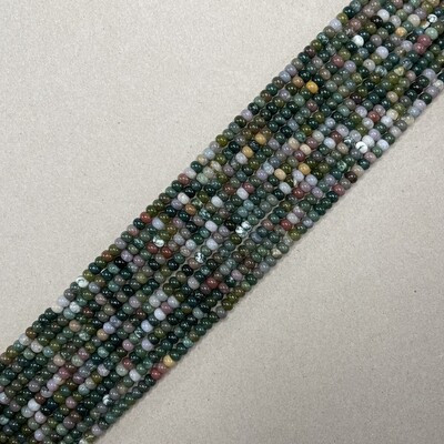 Piedra Natural Agata India Dona 6 x 4 mm