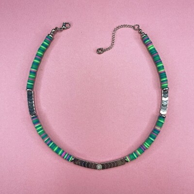 Piedra Sintética Hematite Flecha Metalizada 6 x 6 x 3 mm Plateado