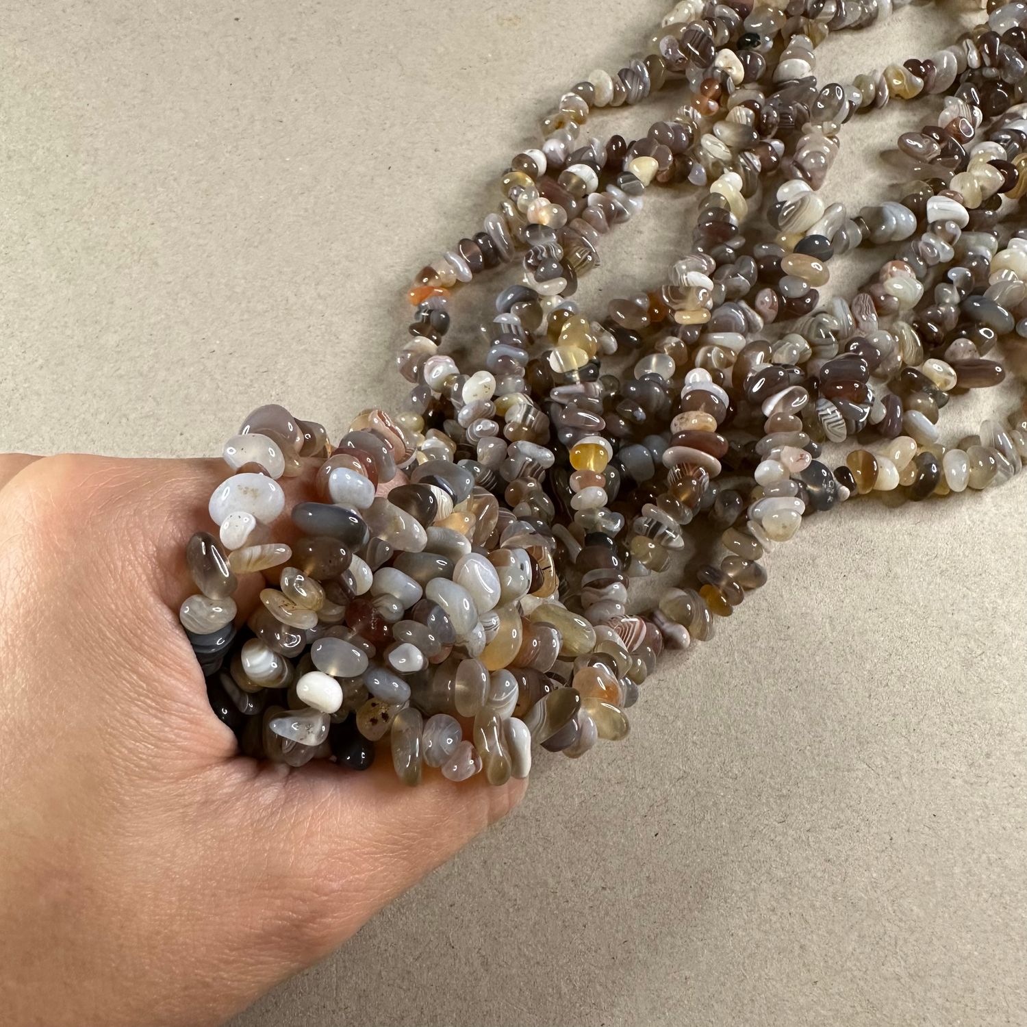 Piedra Natural Botswana Nuggets 4-14 x 4-12 mm