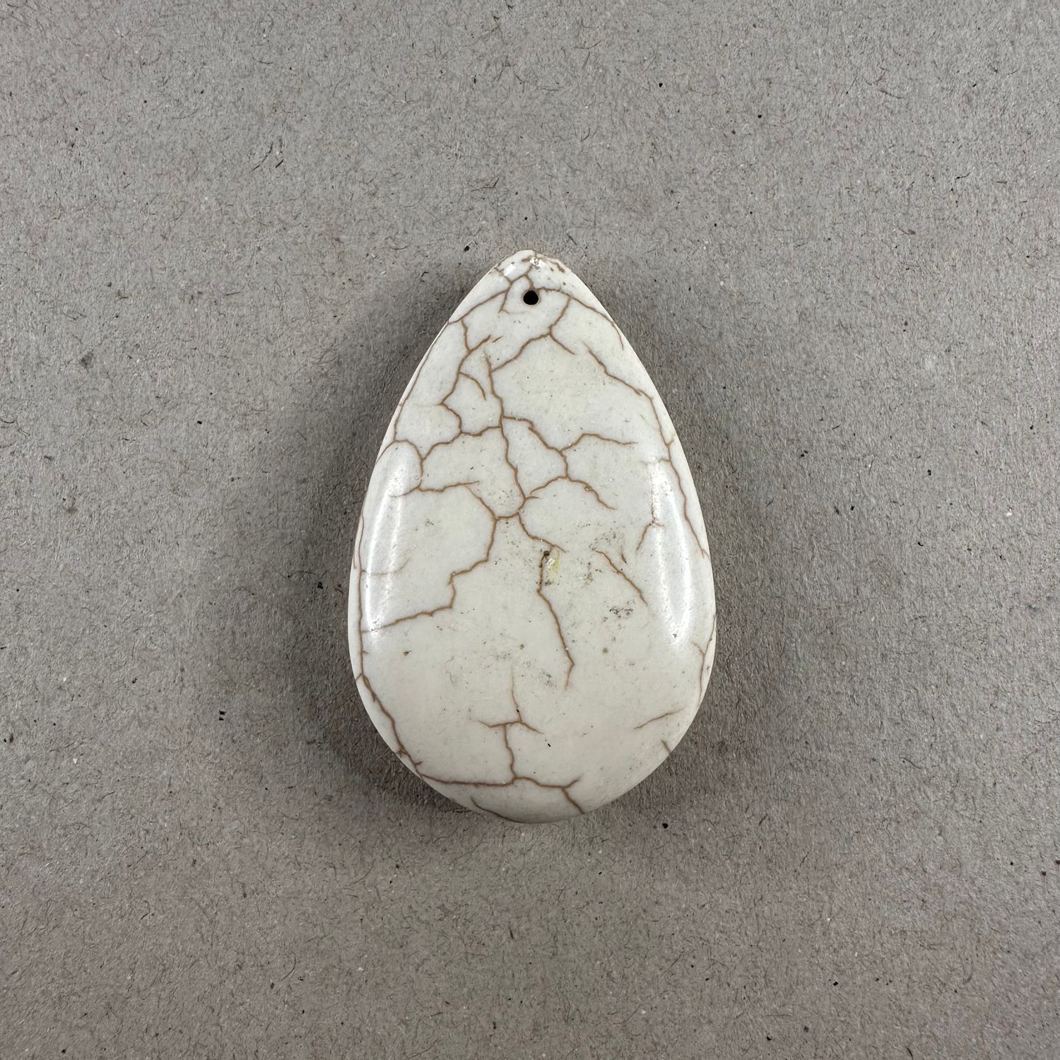 Dije de Piedra Sintética Turquesa 54 x 35 x 10 mm Color Natural