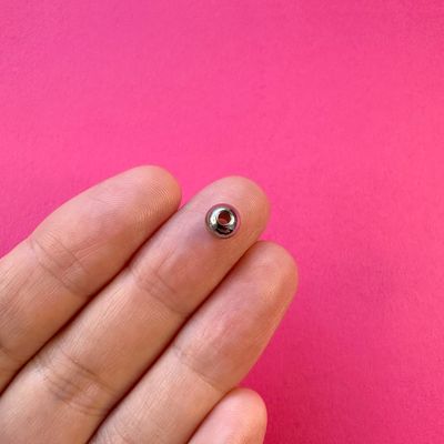 Separador de Acero Quirúrgico Redondo 6 x 5 mm