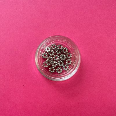 Separador de Acero Quirúrgico Snowflake Flor 5 x 1.3 mm
