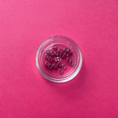Separador de Acero Quirúrgico Aro Liso 3 x 1 mm