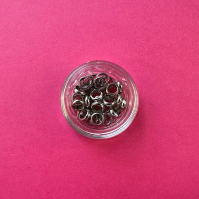 Separador de Acero Quirúrgico Aro Liso 6 x 2 mm