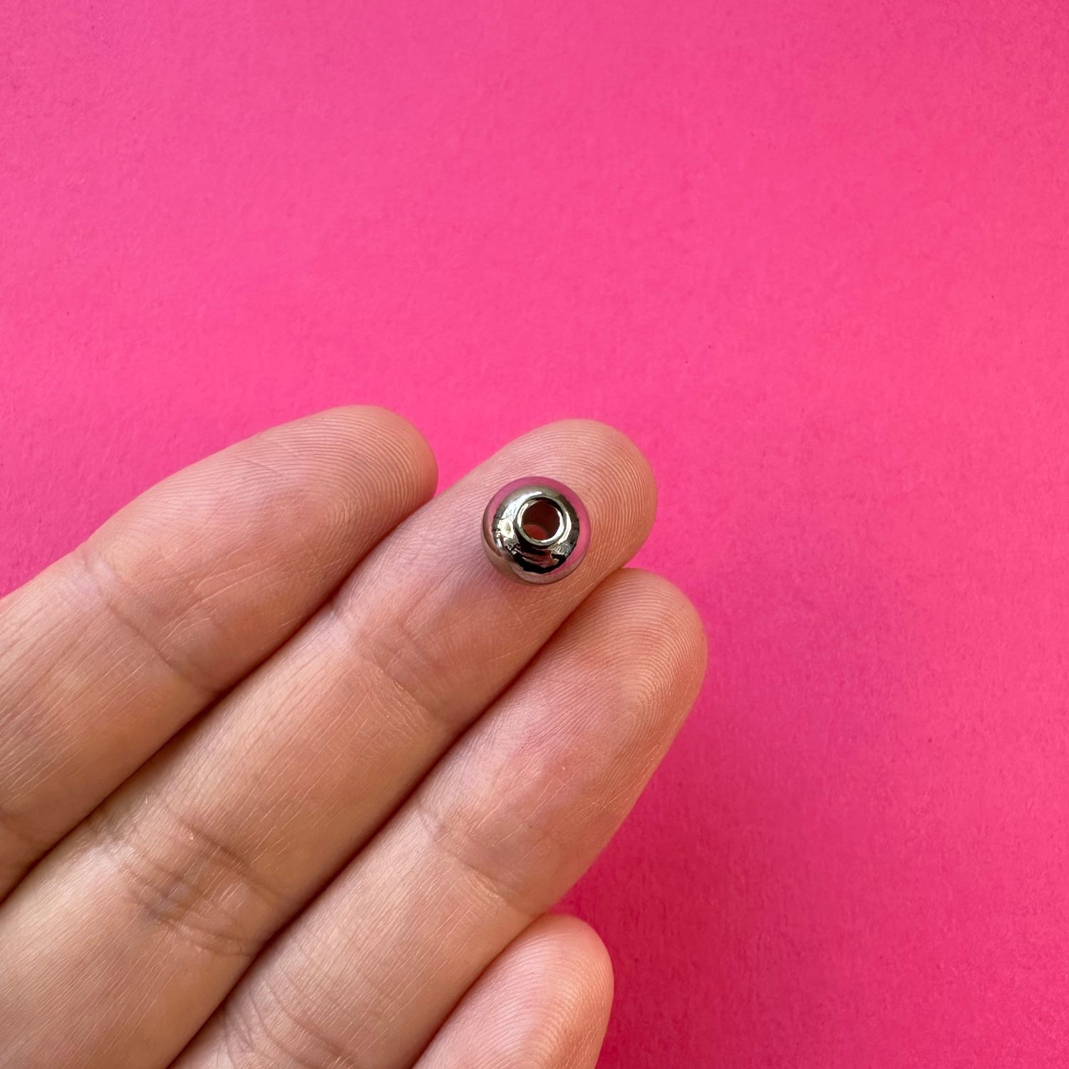 Separador de Acero Quirúrgico Redondo 8 x 6.5 mm