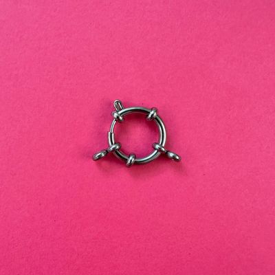 Cierre Aro Marinero de Acero Quirúrgico 18 x 4.5 mm
