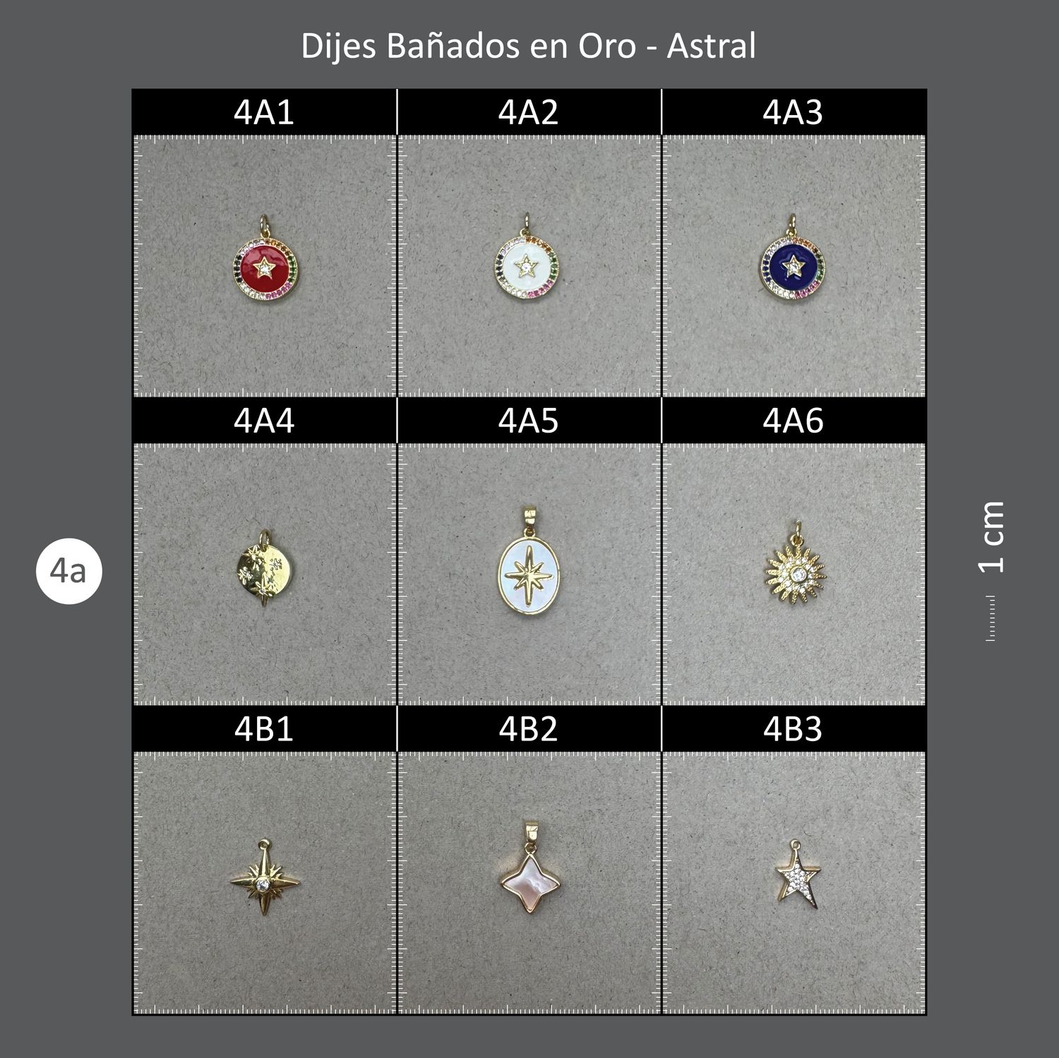 Dijes Bañados CAJA 04A Astral